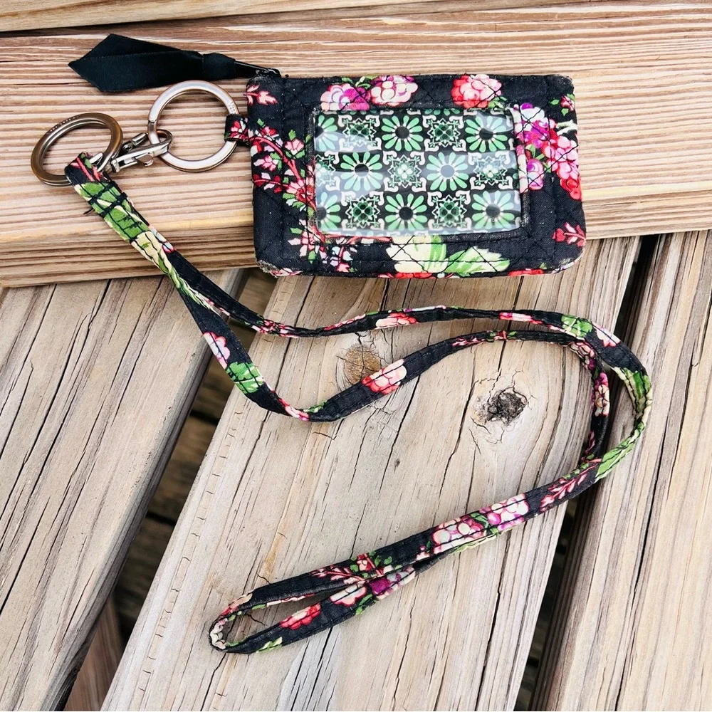 Vera Bradley Lanyard I.D. Wallet! VGUC! - Picture 1 of 12